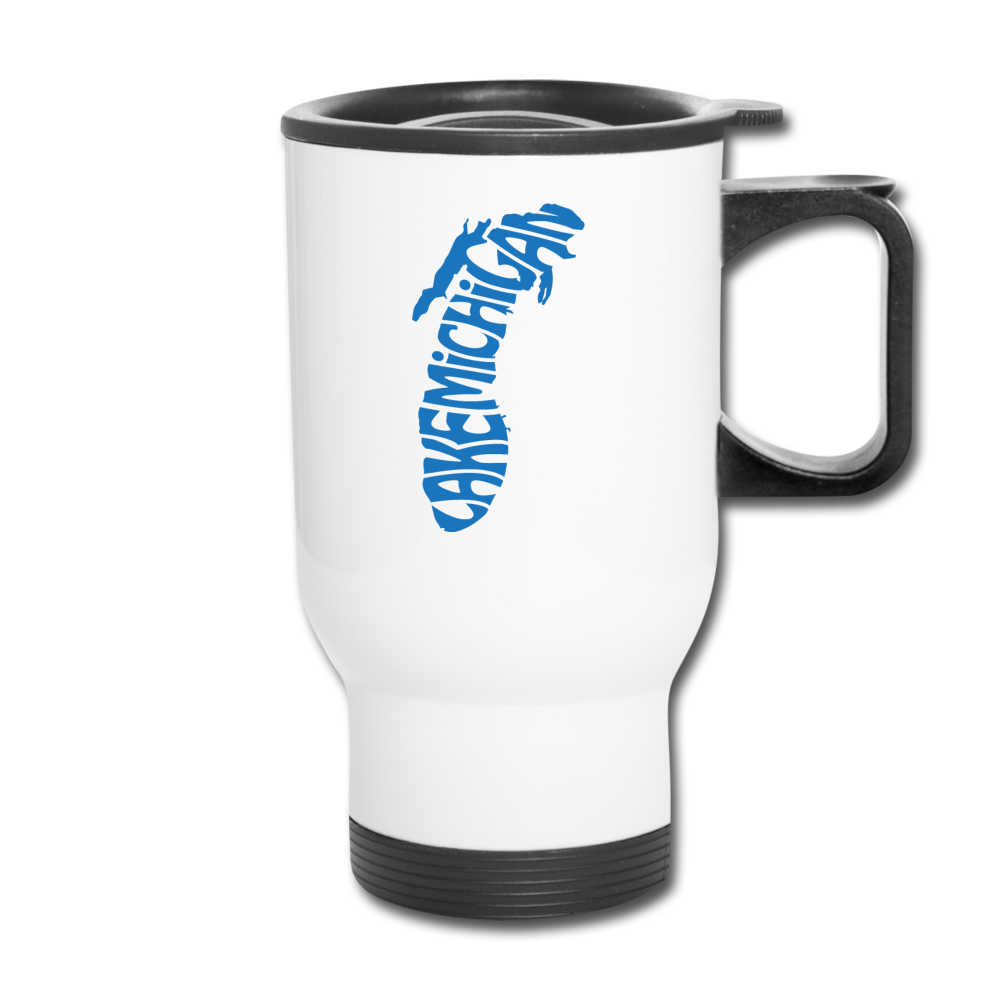 Lake Michigan - Travel Mug - white