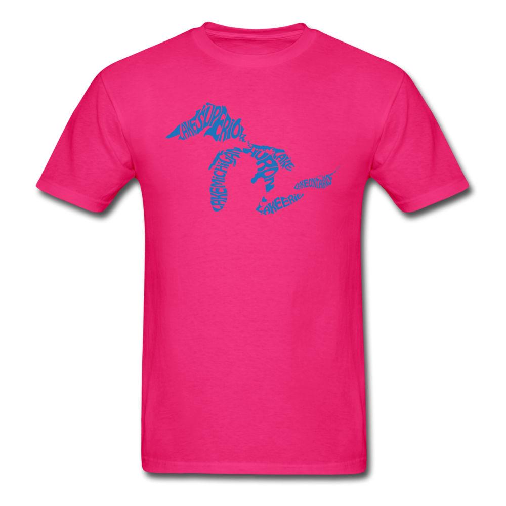 Great Lakes - Unisex Classic T-Shirt - fuchsia