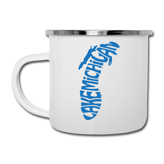 Lake Michigan - Camper Mug - white