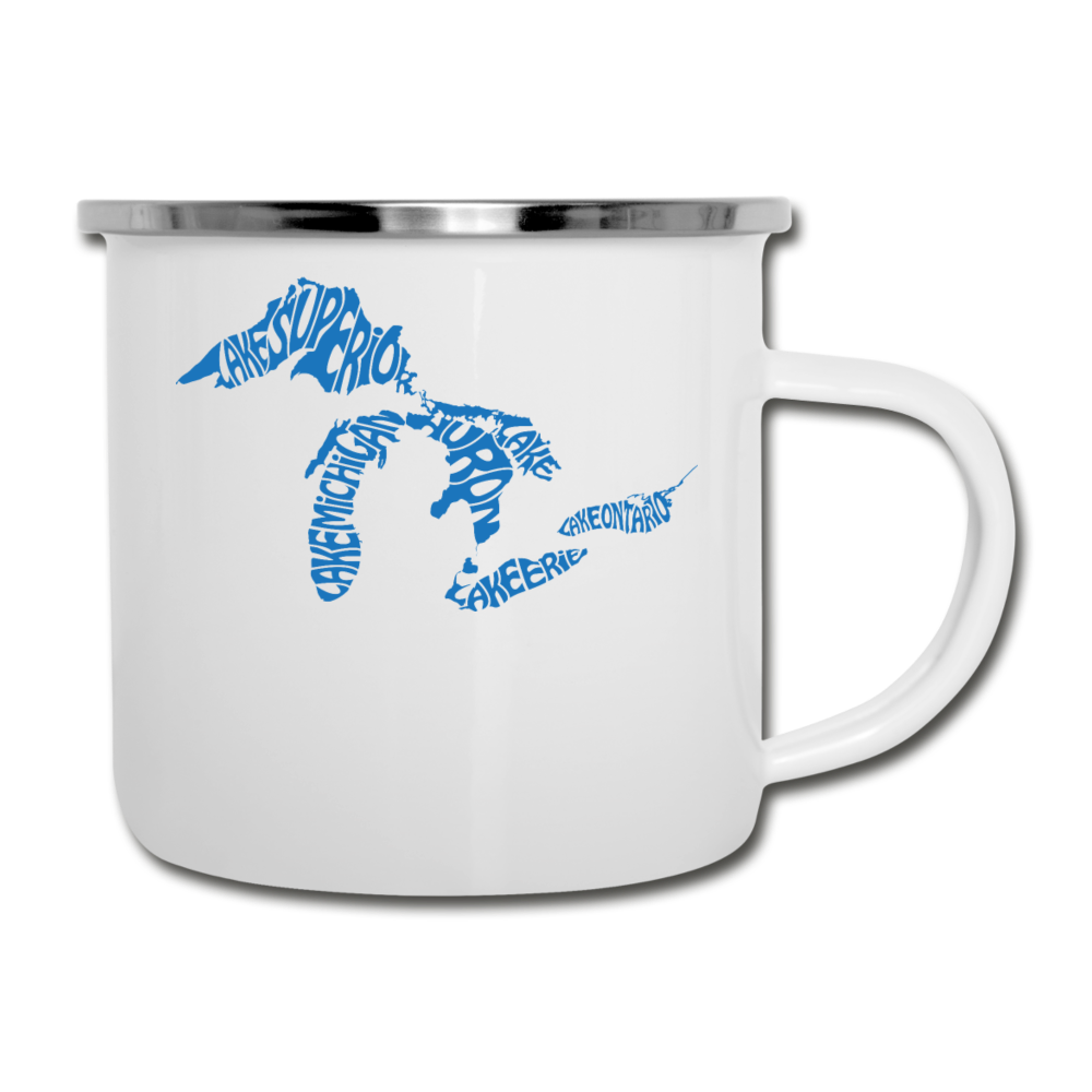 Great Lakes - Camper Mug - white