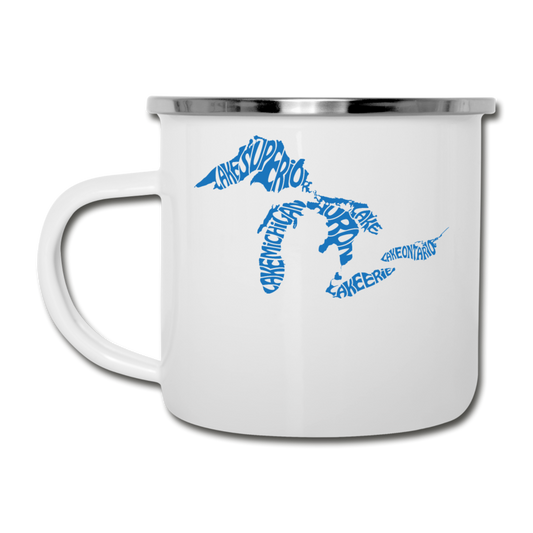 Great Lakes - Camper Mug - white