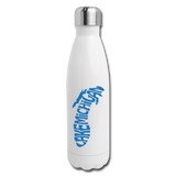 Lake Michigan - Insulated Stainless Steel Water Bottle - white