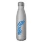 Lake Michigan - Insulated Stainless Steel Water Bottle - silver glitter