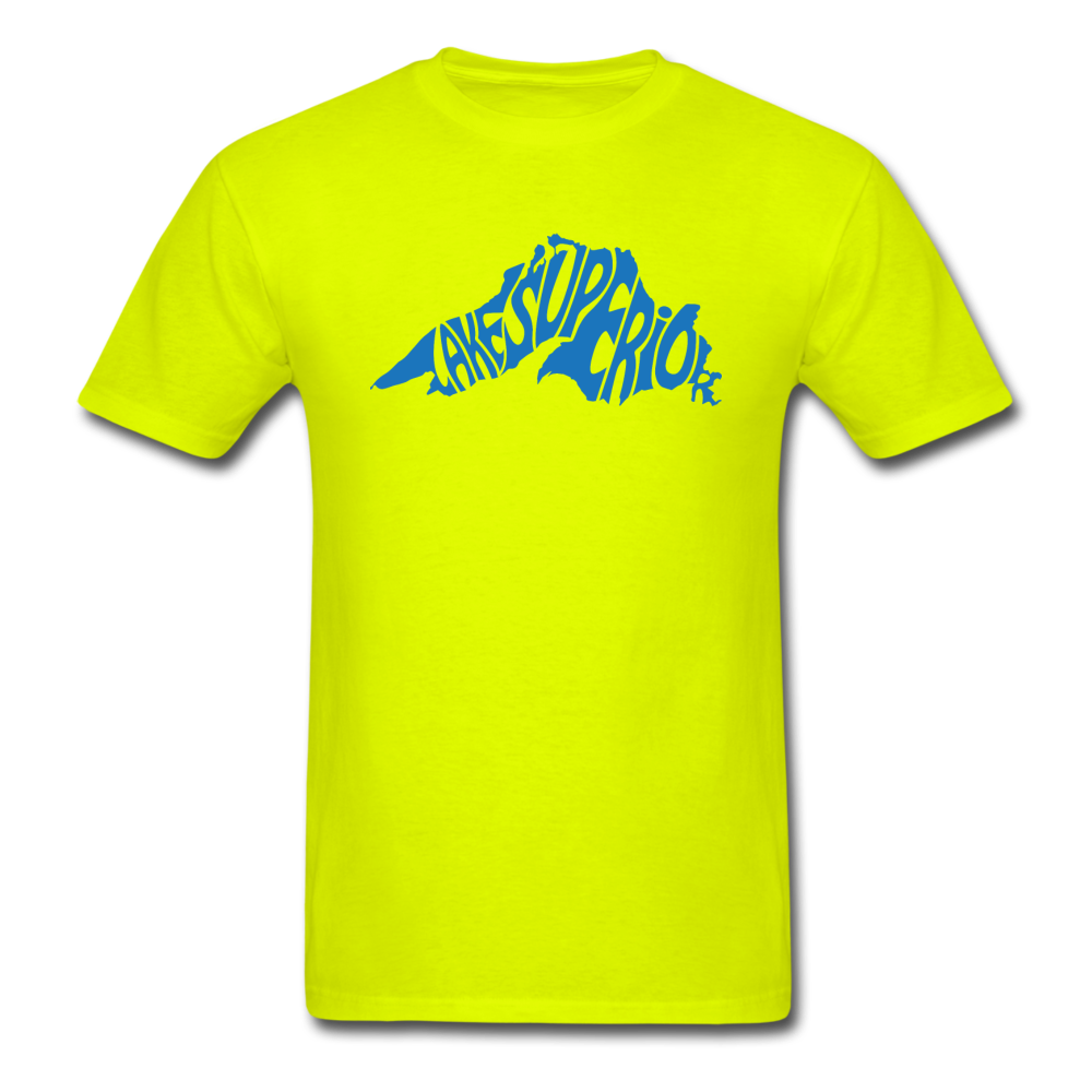 Lake Superior - Unisex Classic T-Shirt - safety green