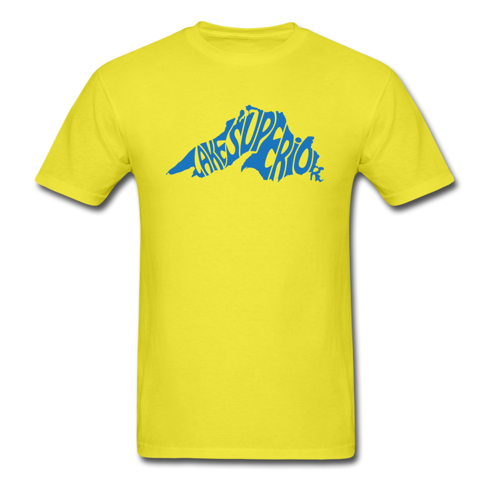 Lake Superior - Unisex Classic T-Shirt - yellow