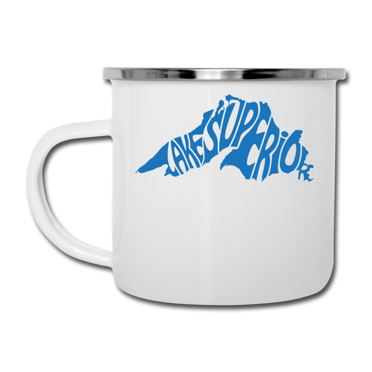 Lake Superior - Camper Mug - white