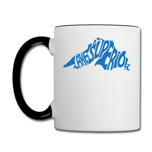 Lake Superior - Contrast Coffee Mug - white/black