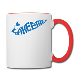 Lake Erie - Contrast Coffee Mug - white/red