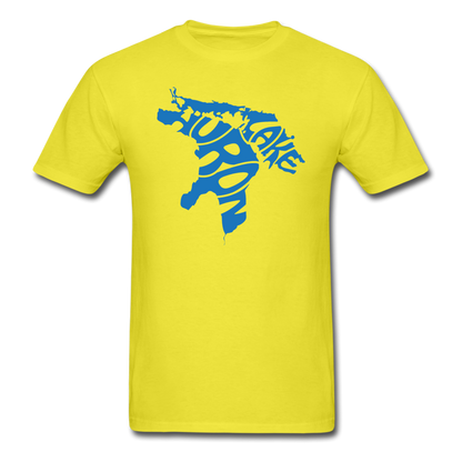 Lake Huron - Unisex Classic T-Shirt - yellow