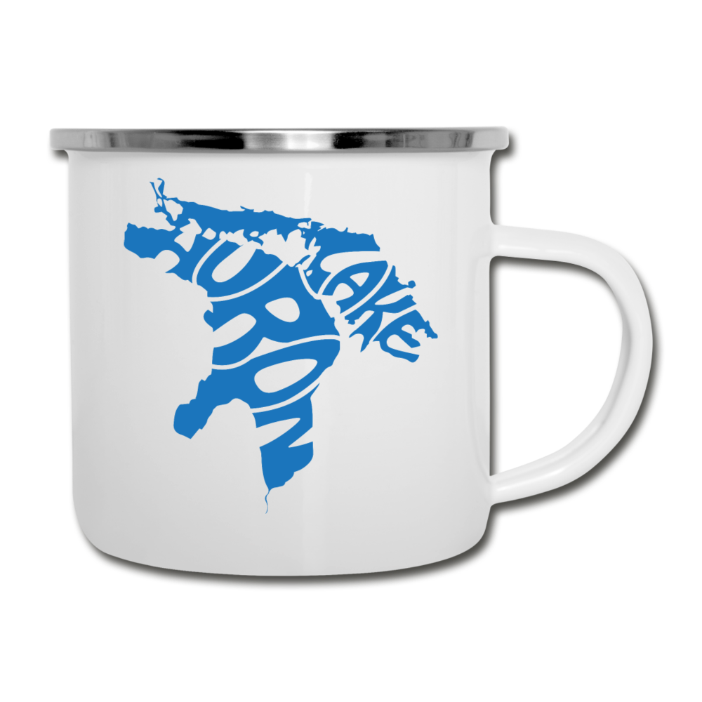 Lake Huron - Camper Mug - white