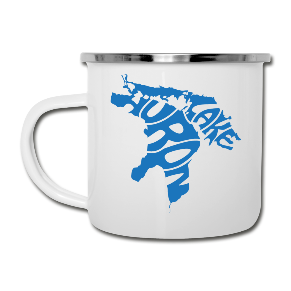 Lake Huron - Camper Mug - white