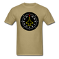 Fighter Jet Compass - Unisex Classic T-Shirt - khaki