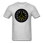 Fighter Jet Compass - Unisex Classic T-Shirt - heather gray