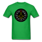 Fighter Jet Compass - Unisex Classic T-Shirt - bright green