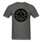 Fighter Jet Compass - Unisex Classic T-Shirt - charcoal