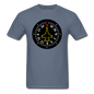 Fighter Jet Compass - Unisex Classic T-Shirt - denim