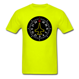 Fighter Jet Compass - Unisex Classic T-Shirt - safety green