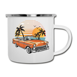 Chevy On The Beach - Camper Mug - white