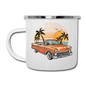 Chevy On The Beach - Camper Mug - white