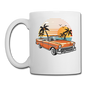 Chevy On The Beach - Coffee/Tea Mug - white