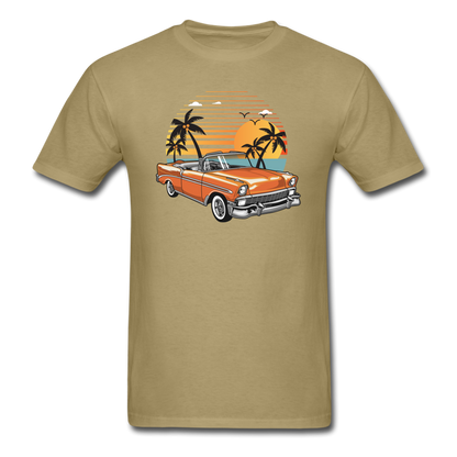 Chevy On The Beach - Unisex Classic T-Shirt - khaki