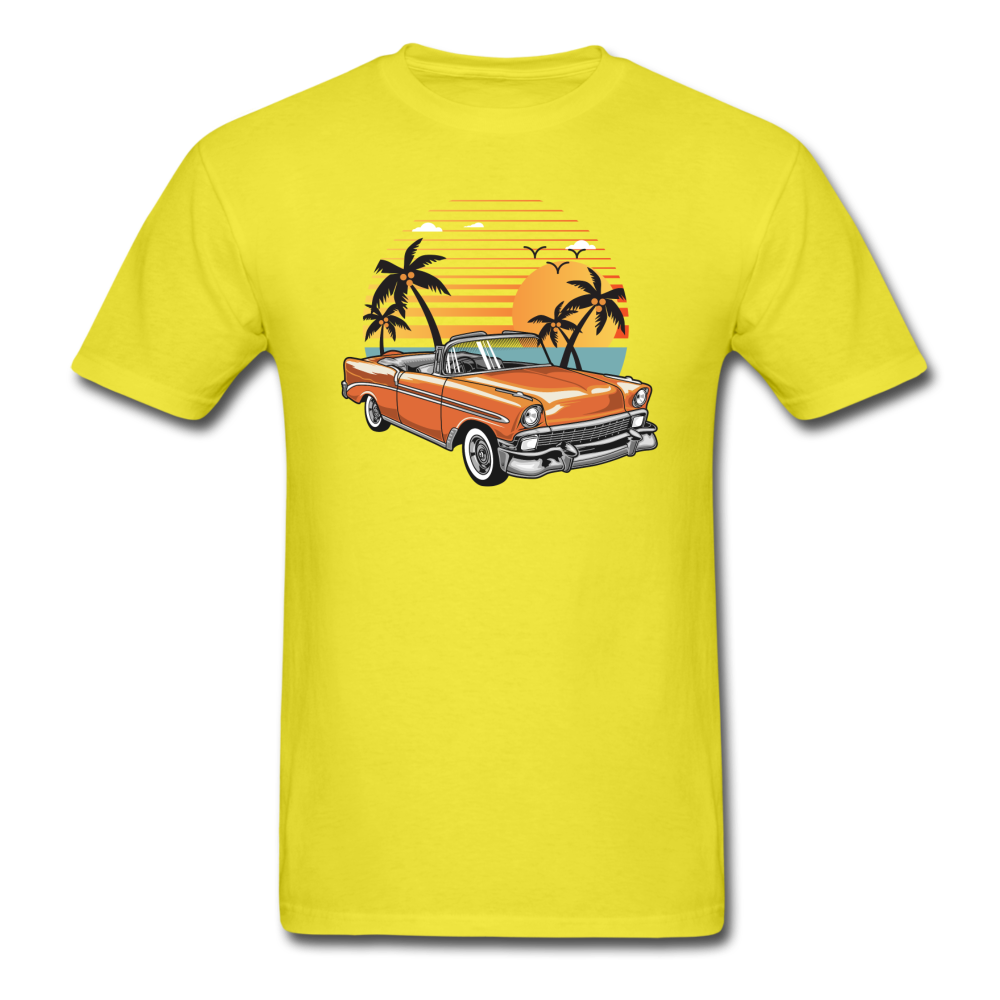 Chevy On The Beach - Unisex Classic T-Shirt - yellow