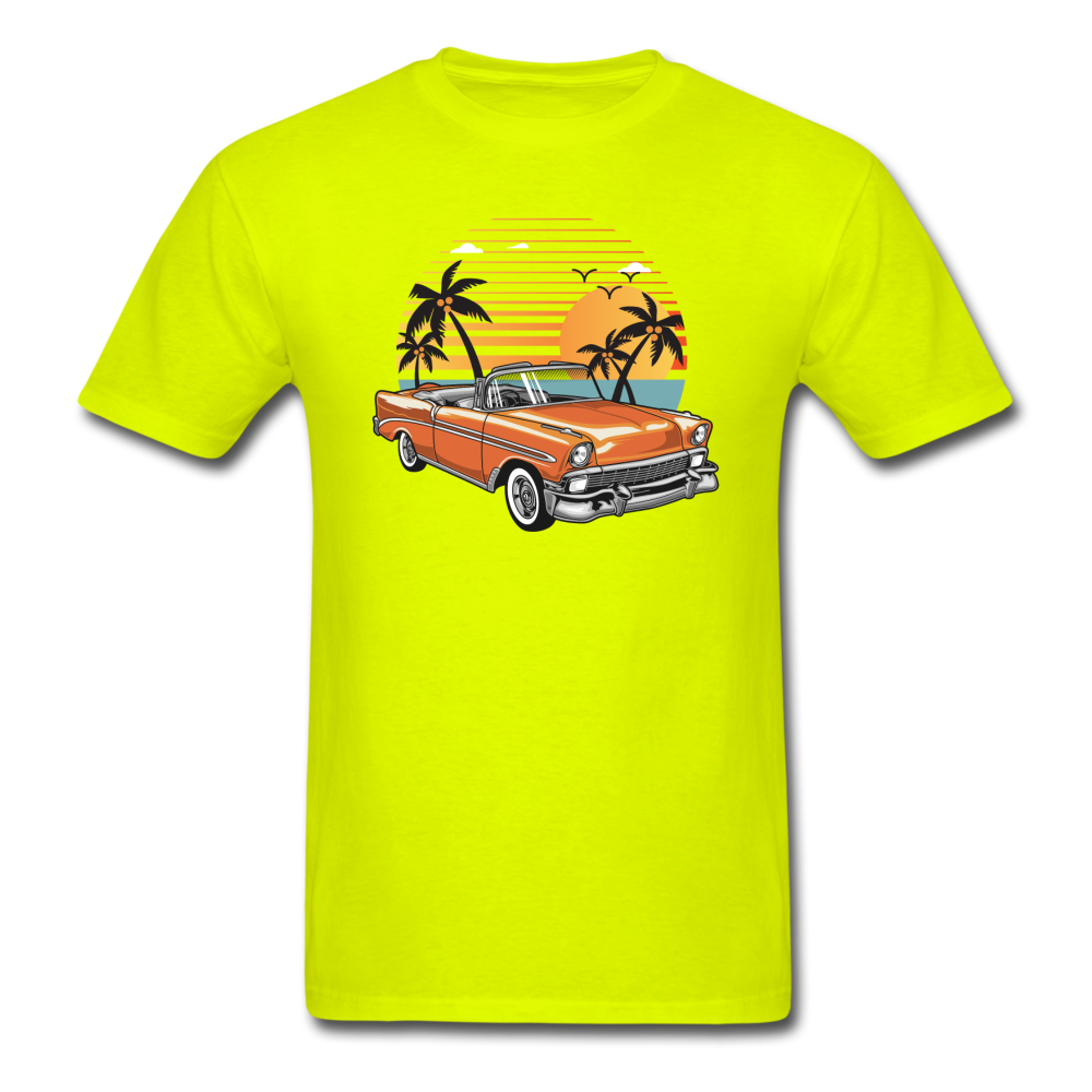 Chevy On The Beach - Unisex Classic T-Shirt - safety green