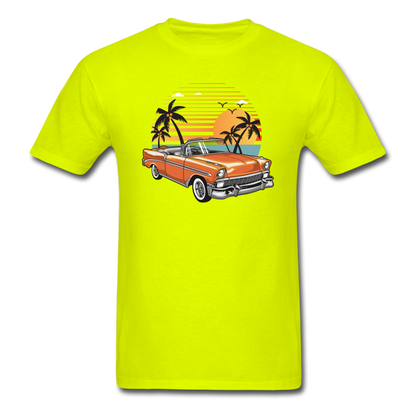 Chevy On The Beach - Unisex Classic T-Shirt - safety green