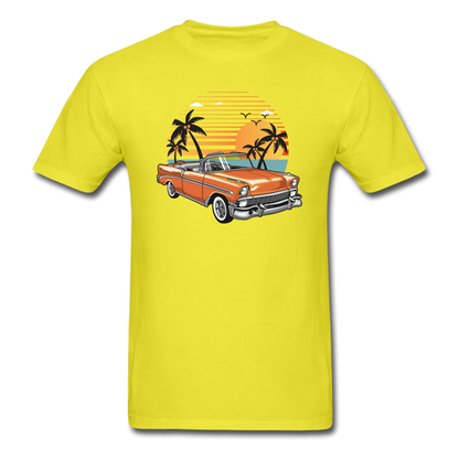 Chevy On The Beach - Unisex Classic T-Shirt - yellow