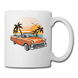 Chevy On The Beach - Coffee/Tea Mug - white
