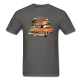Mustang On The Beach - Unisex Classic T-Shirt - charcoal
