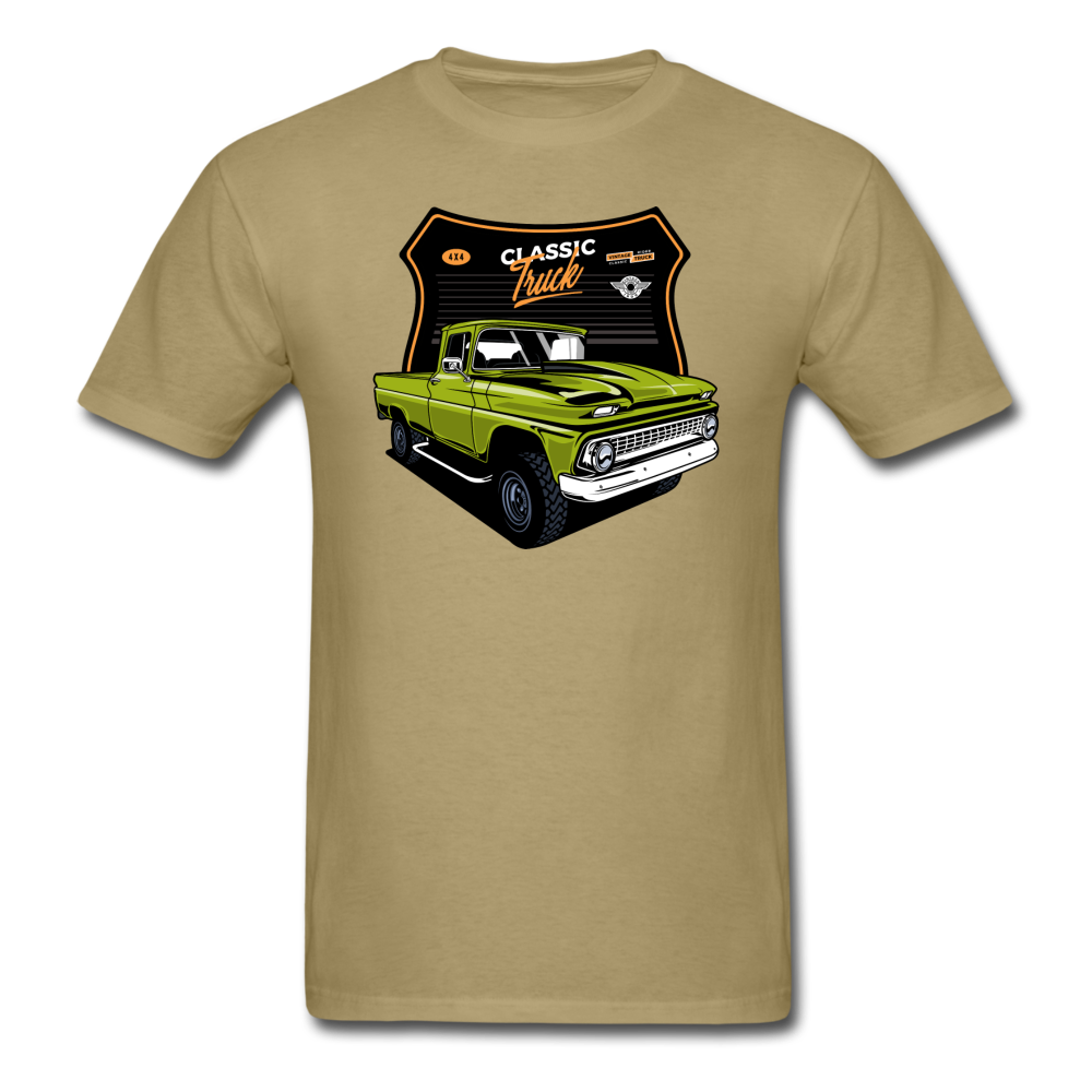 Classic Truck - Chevy - Unisex Classic T-Shirt - khaki