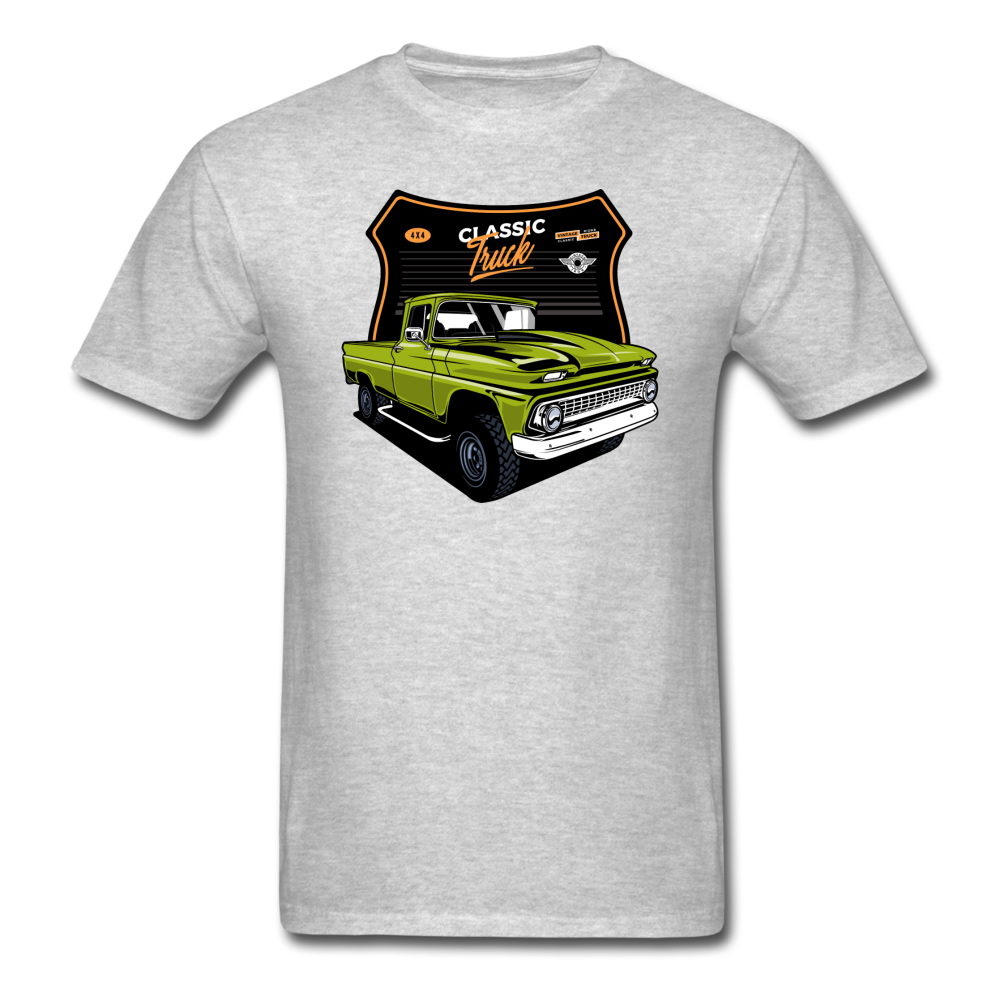 Classic Truck - Chevy - Unisex Classic T-Shirt - heather gray