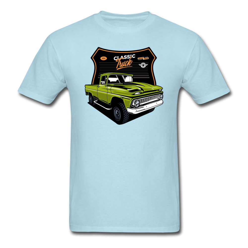 Classic Truck - Chevy - Unisex Classic T-Shirt - powder blue