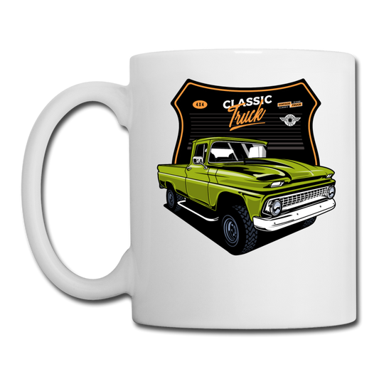 Classic Truck - Chevy - Coffee/Tea Mug - white