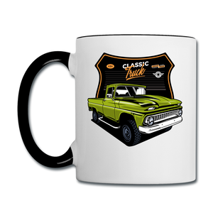 Classic Truck - Chevy - Contrast Coffee Mug - white/black