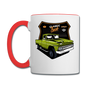 Classic Truck - Chevy - Contrast Coffee Mug - white/red