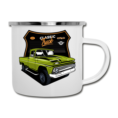 Classic Truck - Chevy - Camper Mug - white