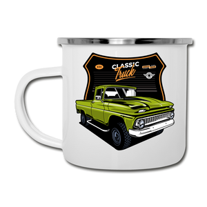 Classic Truck - Chevy - Camper Mug - white