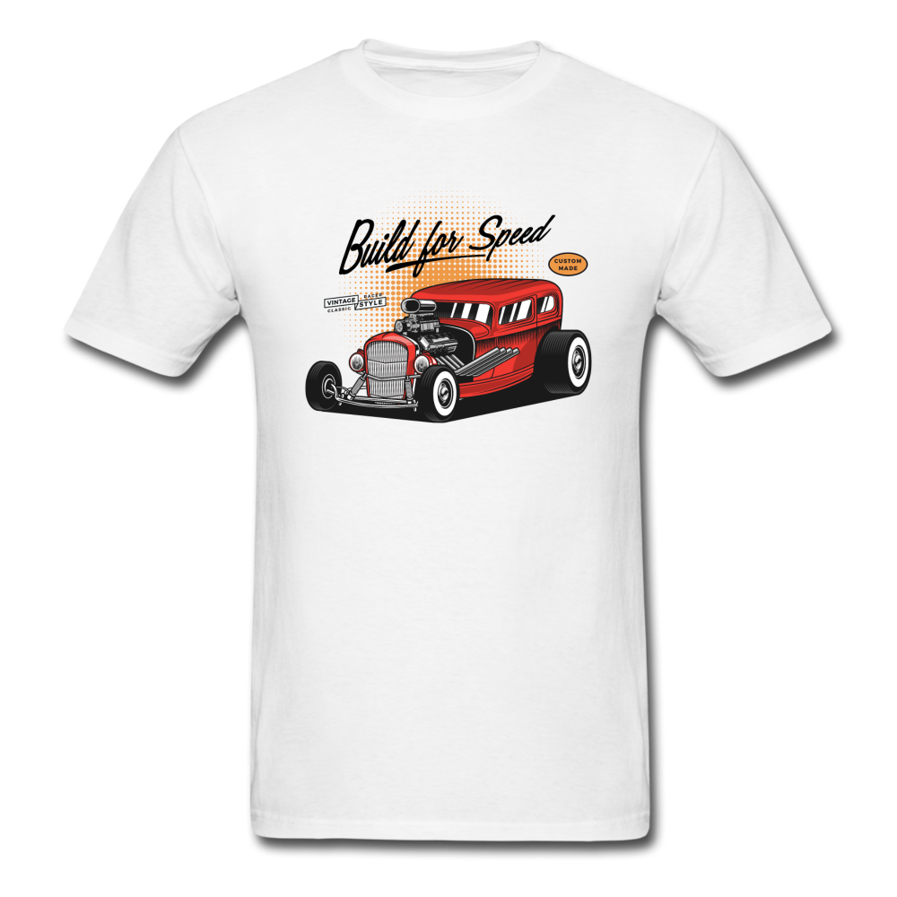 Hot Rod - Build For Speed - Unisex Classic T-Shirt - white