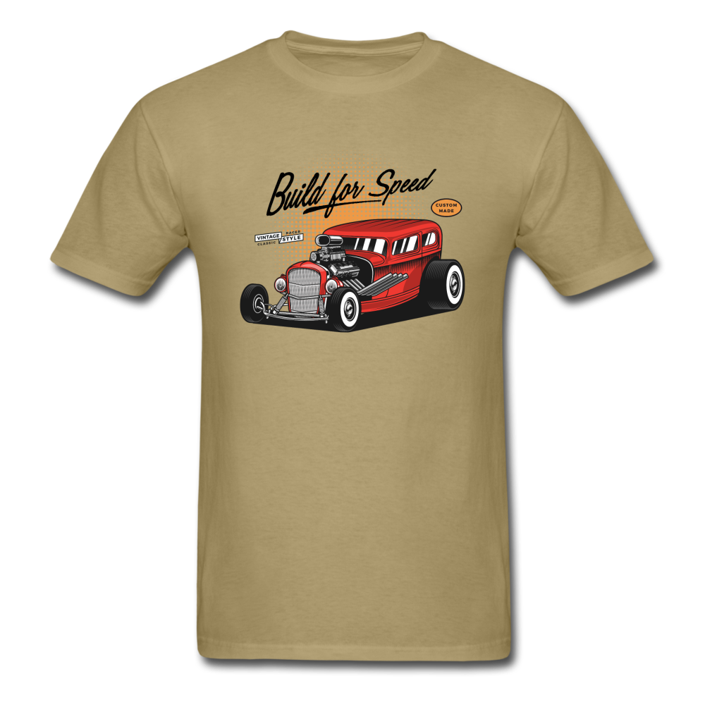 Hot Rod - Build For Speed - Unisex Classic T-Shirt - khaki