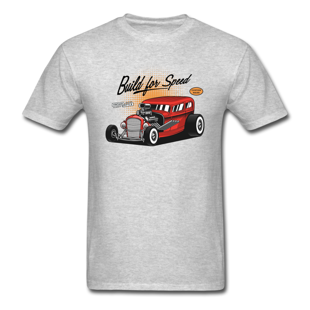 Hot Rod - Build For Speed - Unisex Classic T-Shirt - heather gray