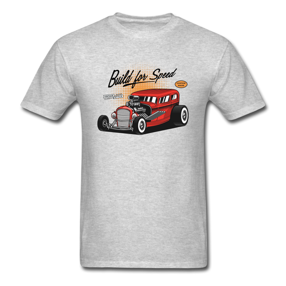 Hot Rod - Build For Speed - Unisex Classic T-Shirt - heather gray