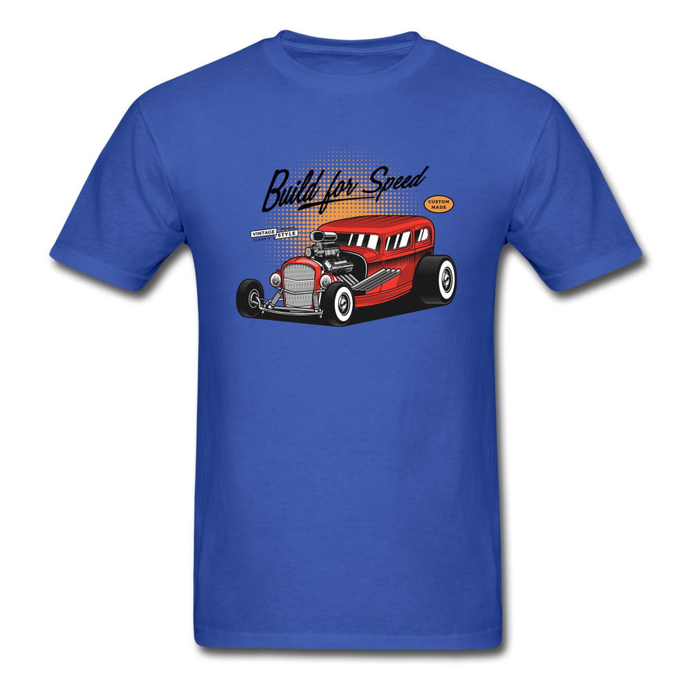 Hot Rod - Build For Speed - Unisex Classic T-Shirt - royal blue