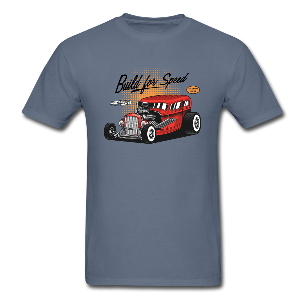 Hot Rod - Build For Speed - Unisex Classic T-Shirt - denim