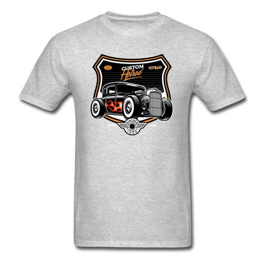 Custom Hot Rod - Unisex Classic T-Shirt - heather gray