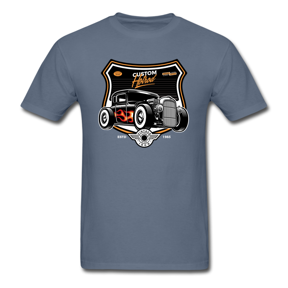 Custom Hot Rod - Unisex Classic T-Shirt - denim