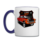 Classjc Hot Rod - Chevy - Contrast Coffee Mug - white/cobalt blue