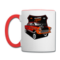 Classjc Hot Rod - Chevy - Contrast Coffee Mug - white/red