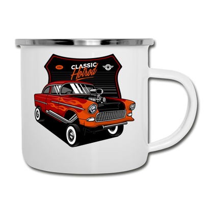 Classjc Hot Rod - Chevy - Camper Mug - white